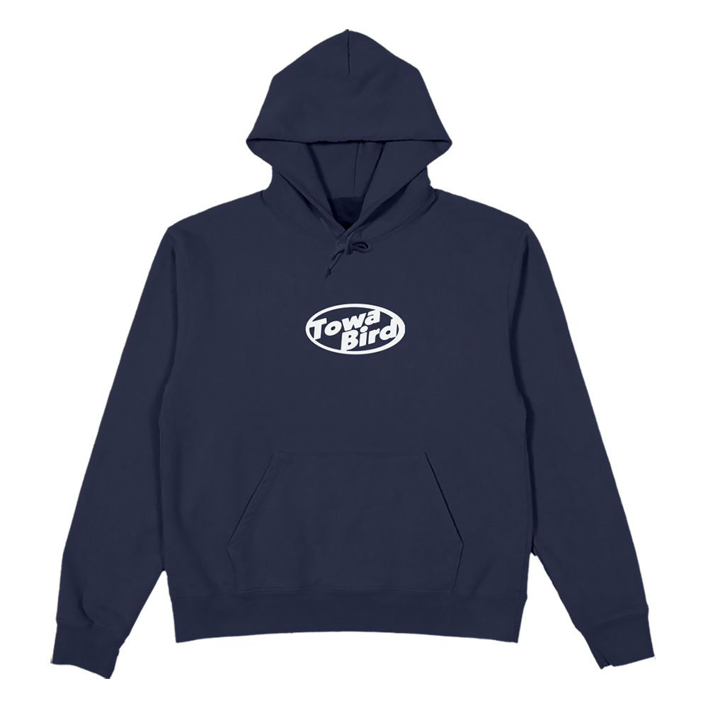 Navy Logo Hoodie
