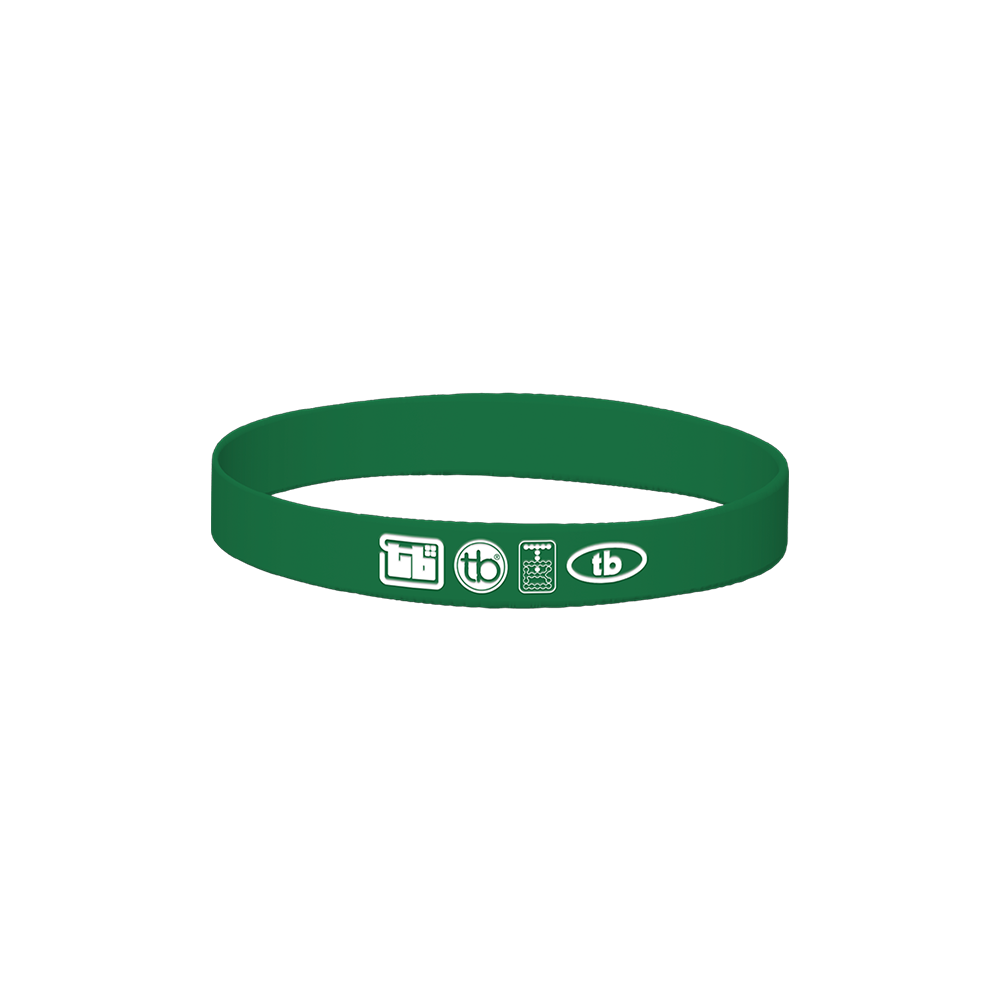 TB Rubber Bracelet Back
