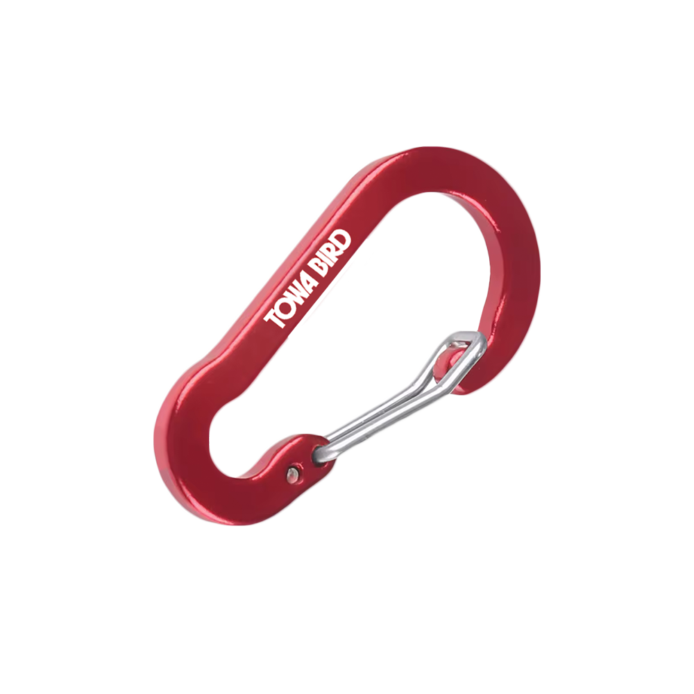 Towa Bird Red Carabiner